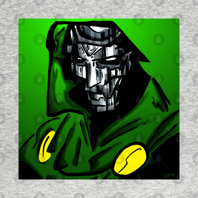 victor von doom the dr doom by jorge_lebeau